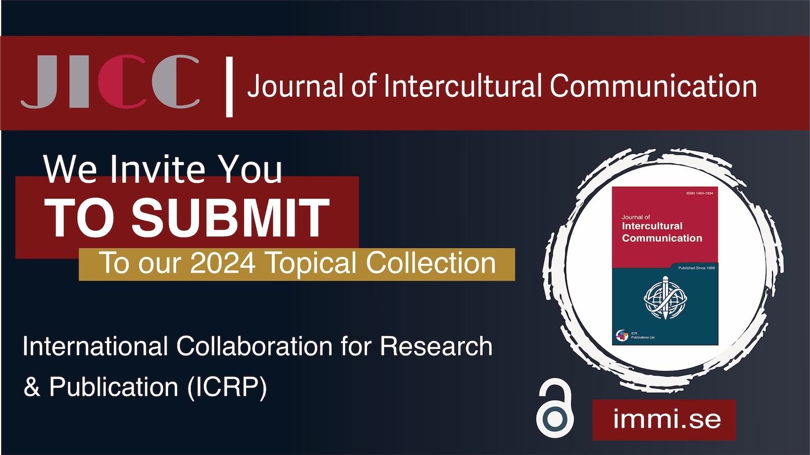 Call For Papers Journal Of Intercultural Communication Icrp Axial